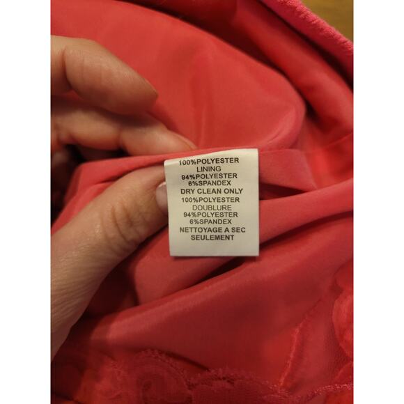 Trina Turk Felisha Front Pleat Halter Dress Pink Crepe Size 0 NWOT - Picture 9 of 13